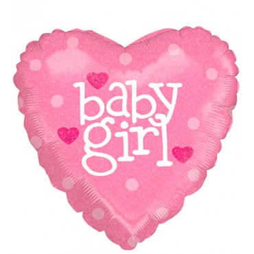 Globo Mini Corazón Baby Girl